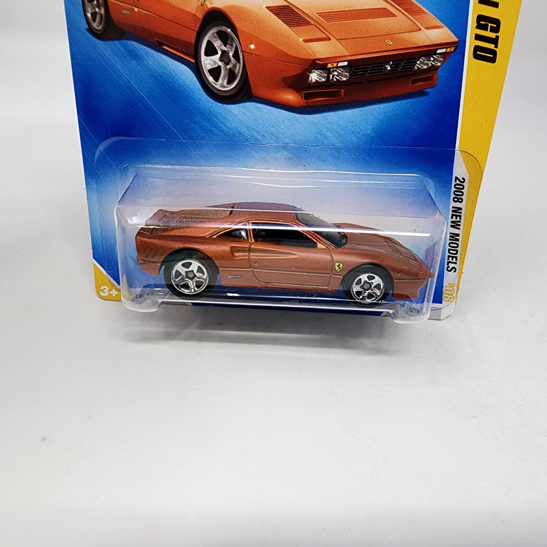 Ferrari GTO #38 * Dark Orange * Hot Wheels 2008 – Wheelcollectors LLC