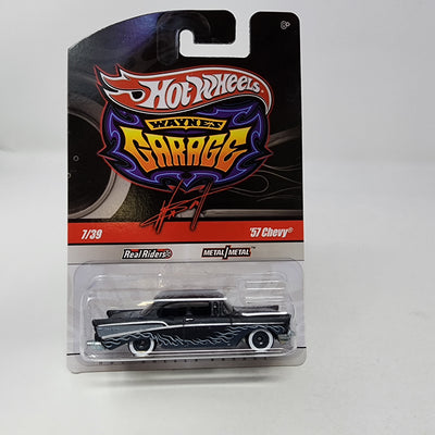 '57 Chevy 7/39 * Black * Hot Wheels Garage Wayne's