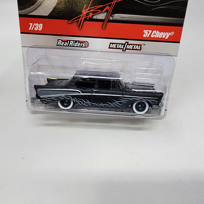 '57 Chevy 7/39 * Black * Hot Wheels Garage Wayne's
