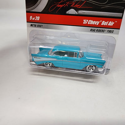 '57 Chevy Bel Air 9/20 * Teal * Hot Wheels Garage Larry's