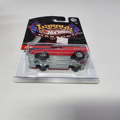 '56 Chevy #2 * RED/Black * Hot Wheels Garage Larry's