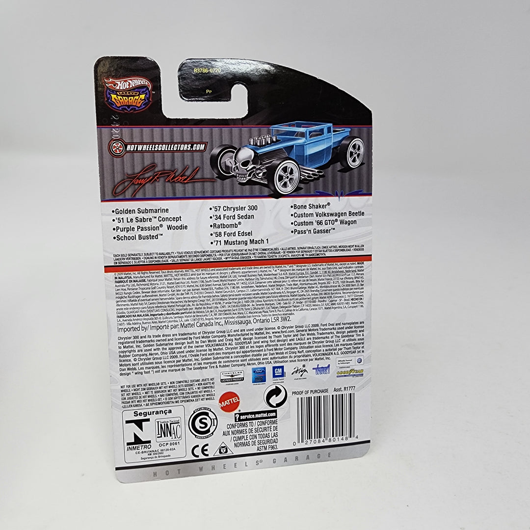 ホットウィール　LARRY'S Pass'n Gasser Pass'n Gasser #16 * Black * Hot Wheels Garage Larry's