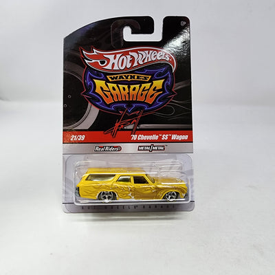 '70 Chevelle SS Wagon #21 * Yellow * Hot Wheels Garage Wayne's