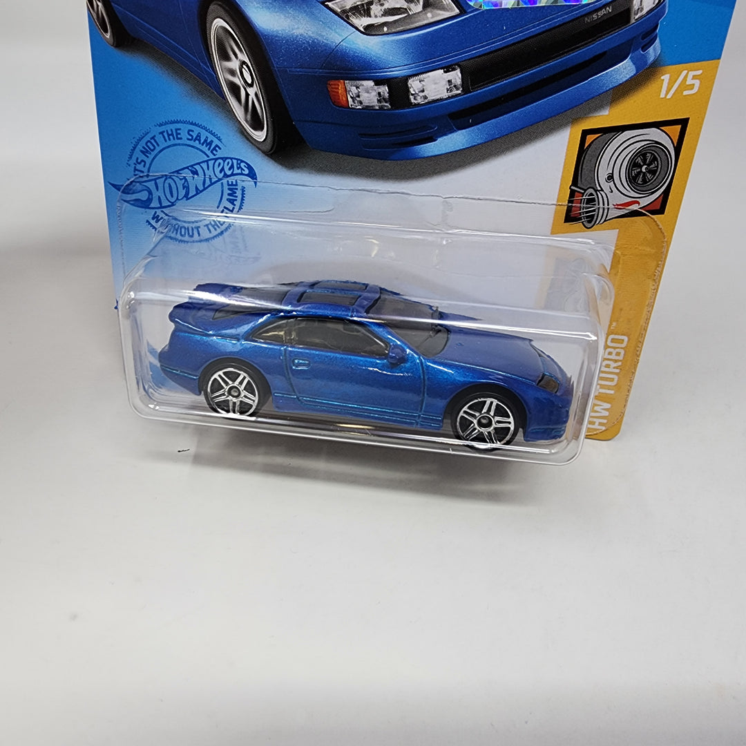 23台 Hot Wheels まとめ Nissan 300ZX Twin Turbo #23 * Blue * Hot Wheels 2021 w