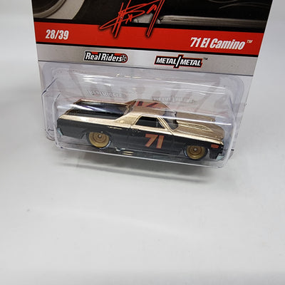 '71 El Camino * Gold/Black * Hot Wheels Garage Wayne's