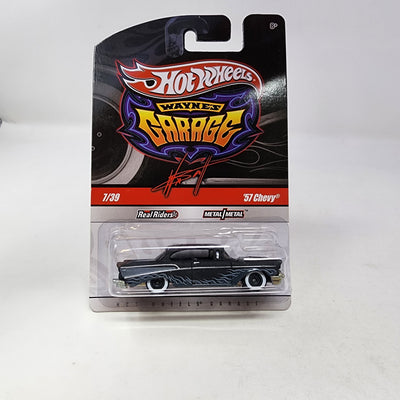 '57 Chevy #7 * Black * Hot Wheels Garage Wayne's