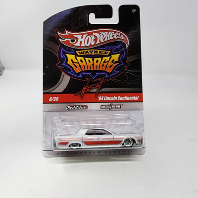 '64 Lincoln Continental * WHITE * Hot Wheels Garage Wayne's