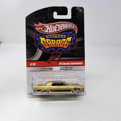 '64 Lincoln Continental * GOLD * Hot Wheels Garage Wayne's