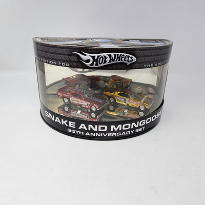 Snake vs. Mongoose 2 Car 35th Anniversary Set * Hot Wheels