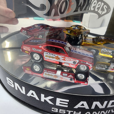Snake vs. Mongoose 2 Car 35th Anniversary Set * Hot Wheels