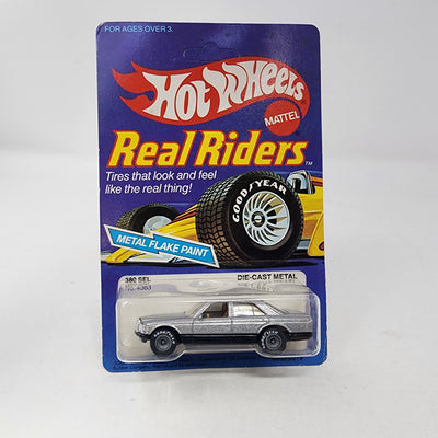 Mercedes 380 SEL 4363 Real Riders * Hot Wheels 1982 Hong Kong