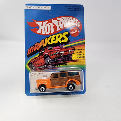 40's Woodie 1131  Hi-Rackers * Hot Wheels 1979 Hong Kong