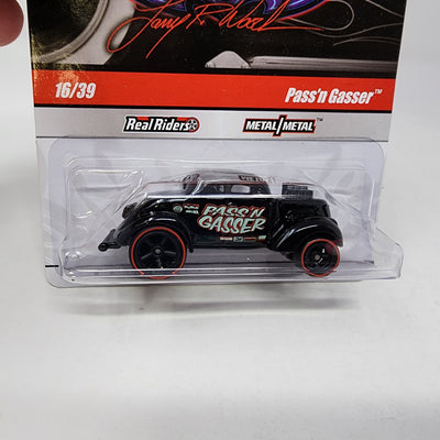 Pass'n Gasser #16 * Black * Hot Wheels Garage Larry's Chase w/ Initials