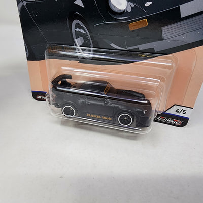 RWB Porsche 930 * BLACK * Hot Wheels Car Culture Silhouettes