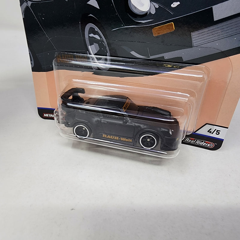 RWB Porsche 930 * BLACK * Hot Wheels Car Culture Silhouettes
