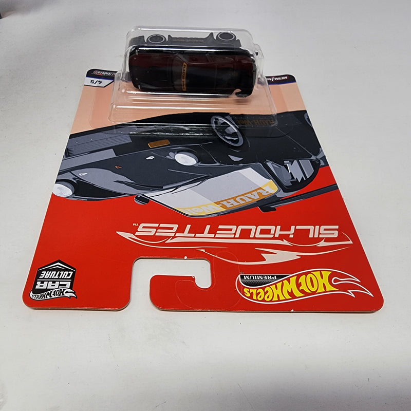 RWB Porsche 930 * BLACK * Hot Wheels Car Culture Silhouettes