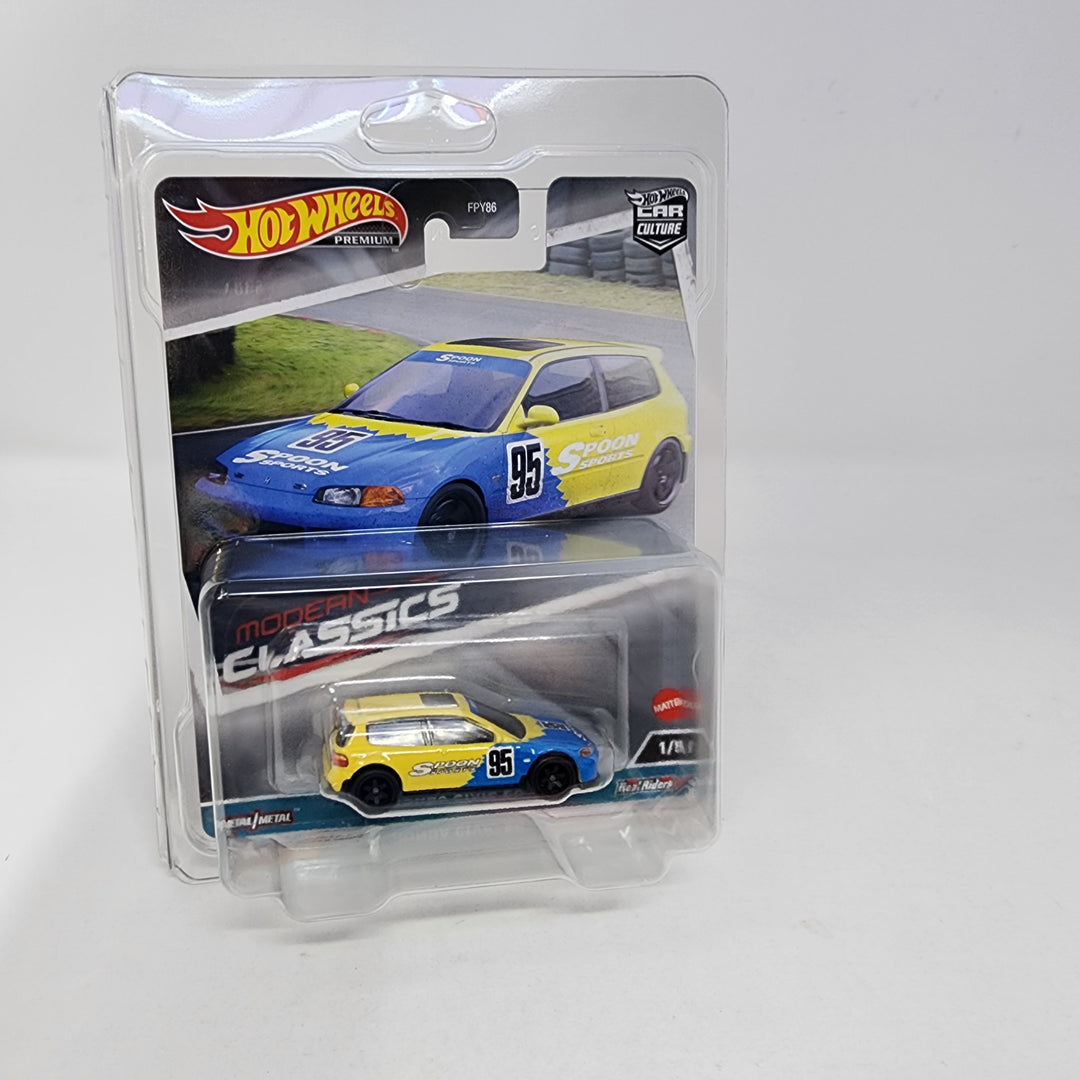 Honda Civic EG Spoon * Hot Wheels Car Culture Modern Classics