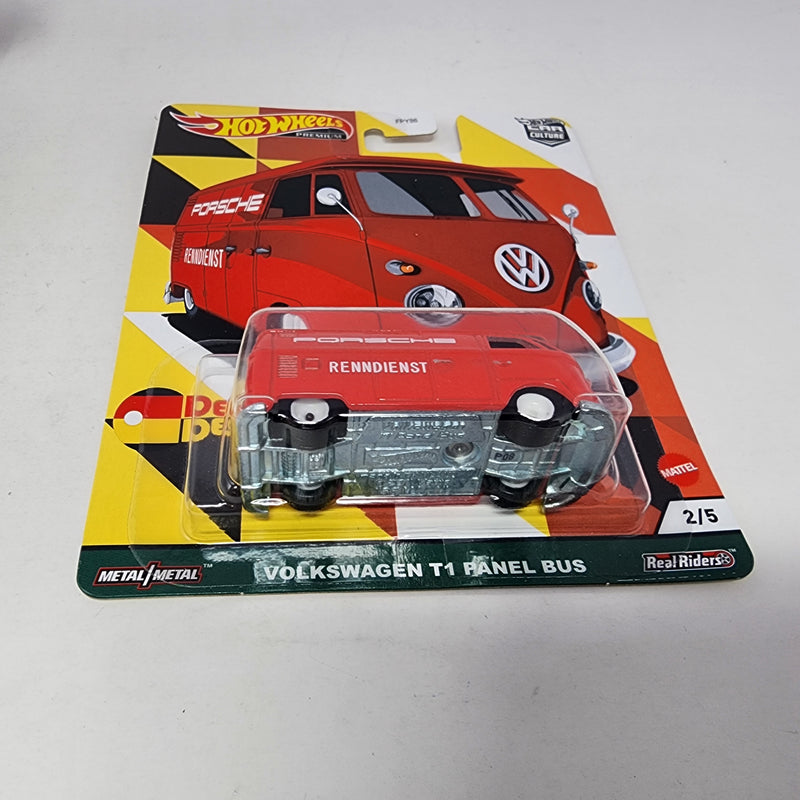 Volkswagen T1 Panel Bus * Hot Wheels Car Culture Deutschland Design
