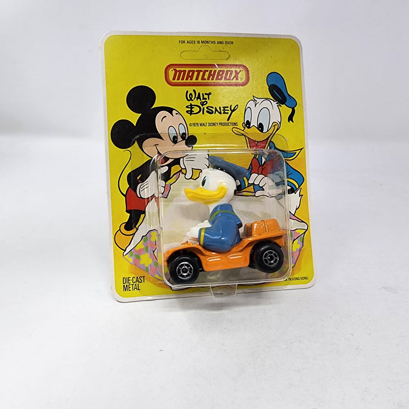 Donald Duck WD-2 in Dune Buggy * 1979 Lesney Matchbox Walt Disney