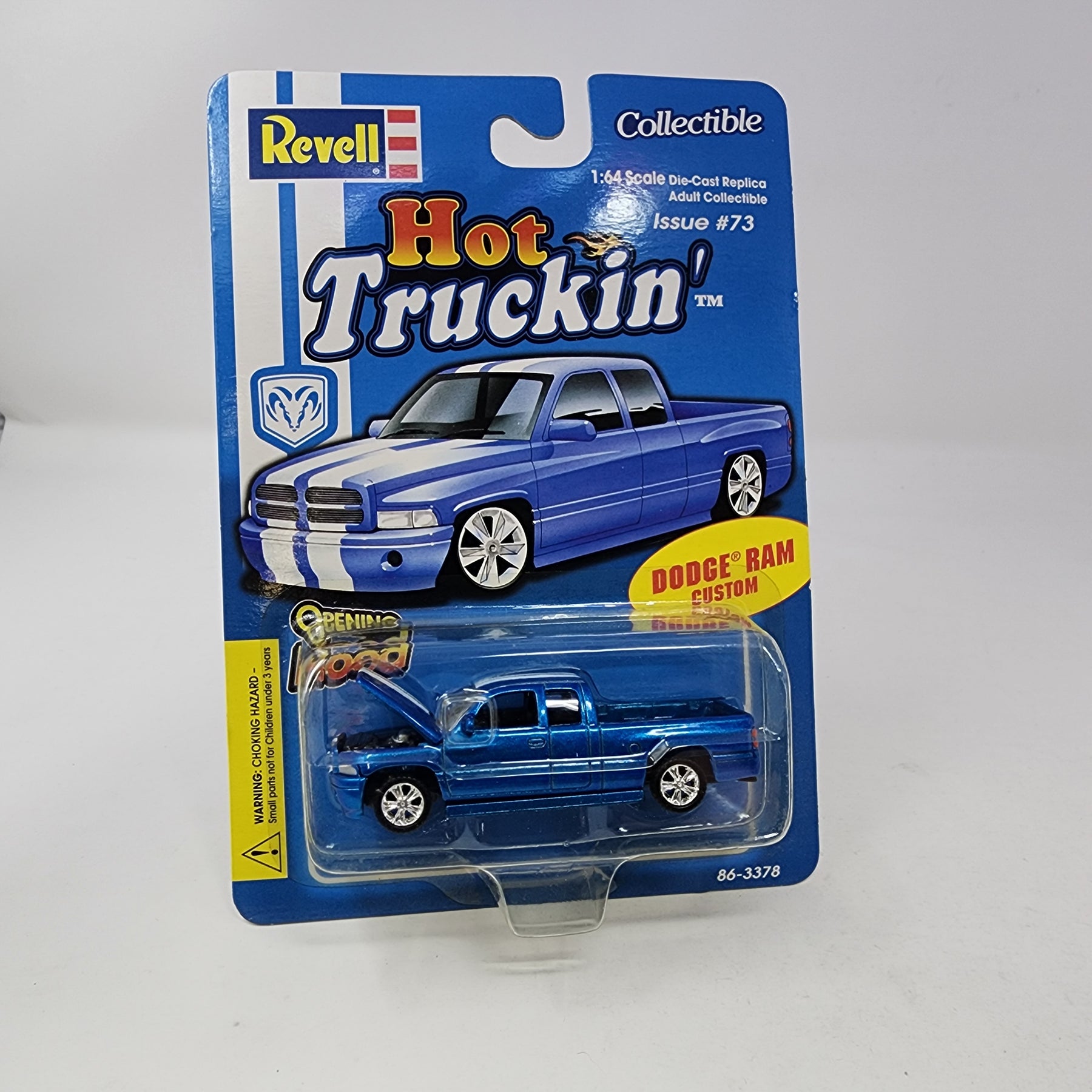 ミニカー Revell Hot Truckin' Dodge Ram Custom Dodge RAM Custom * Blue * Revell Hot Truckin