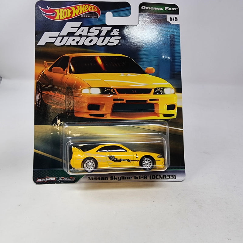 Nissan Skyline GT-R BCNR33 * Hot Wheels Fast & Furious Original Fast