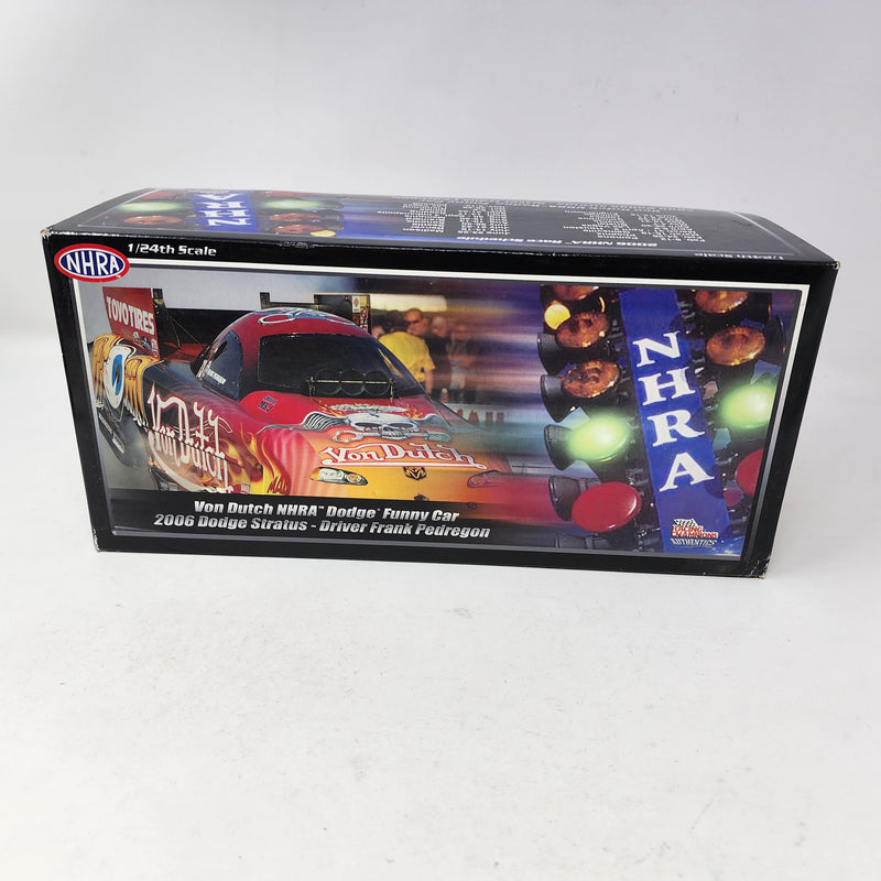 Frank Pedregon Von Dutch 2006 Dodge Stratus NHRA 1/24 Scale Racing Champions