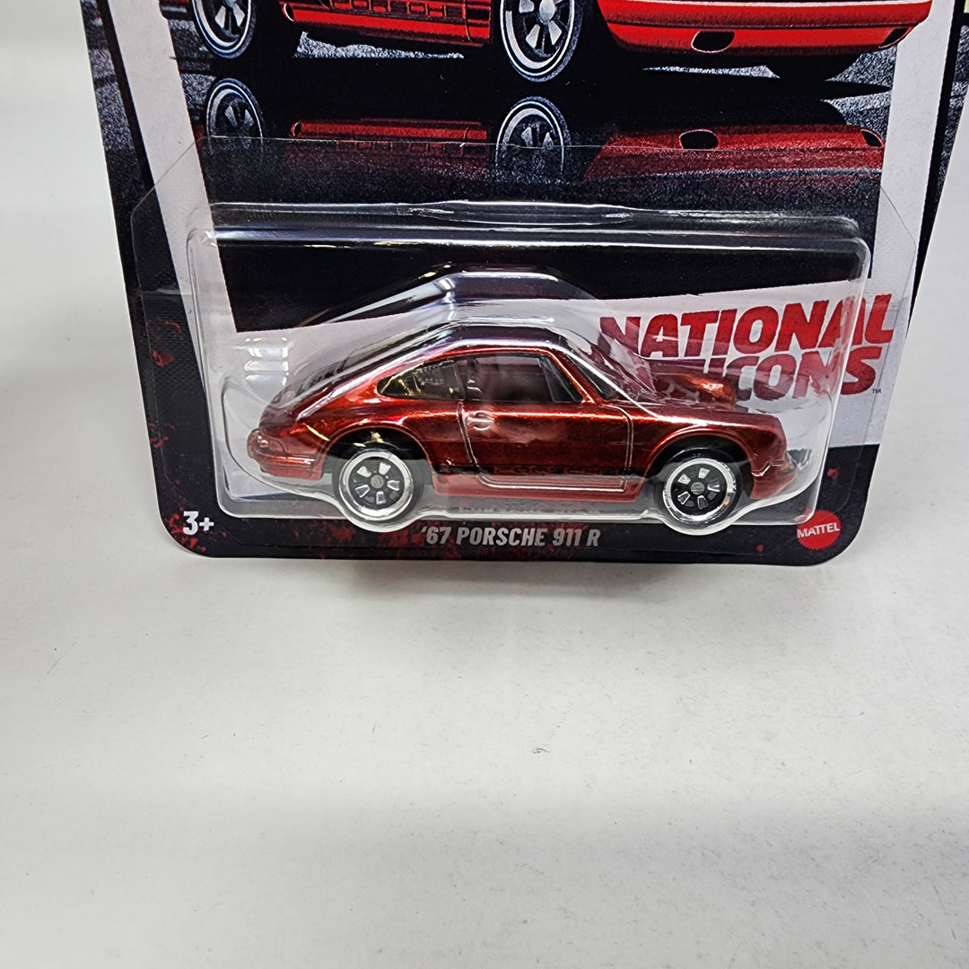 CHASE * '67 Porsche 911 R 5/5 * Spectraflame Dark RED * 2025
