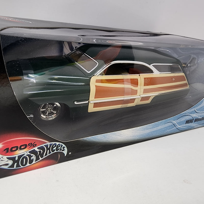 ミニカー 1/18 MARCURY 1950 custom Woodie 1950 Mercury Woodie Wagon Diecast 'Hot Wheels Collectible