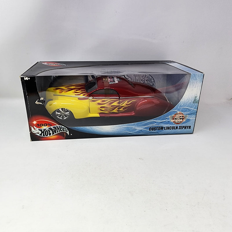 Custom Lincoln Zephyr * 100% Hot Wheels 1/18 Scale 2nd Nationals Convention