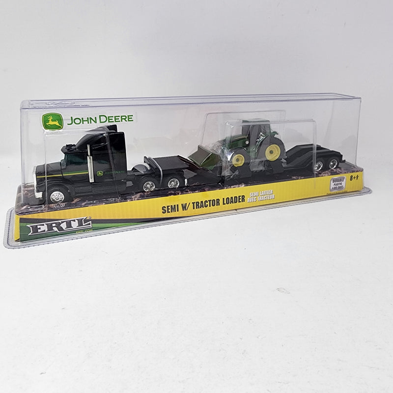 Semi w/ Tractor Loader John Deere * ERTL