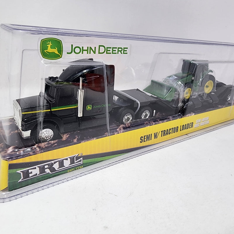 Semi w/ Tractor Loader John Deere * ERTL