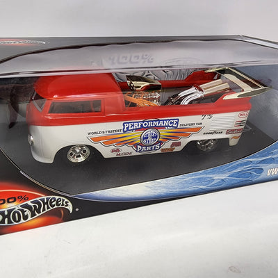 VW Pickup Volkswagen * Red * 100% Hot Wheels 1/18 Scale