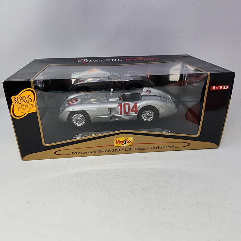 Mercedes-Benz 300 SLR Targa Florio 1955 * Maisto Premiere Edition 1/18 Scale