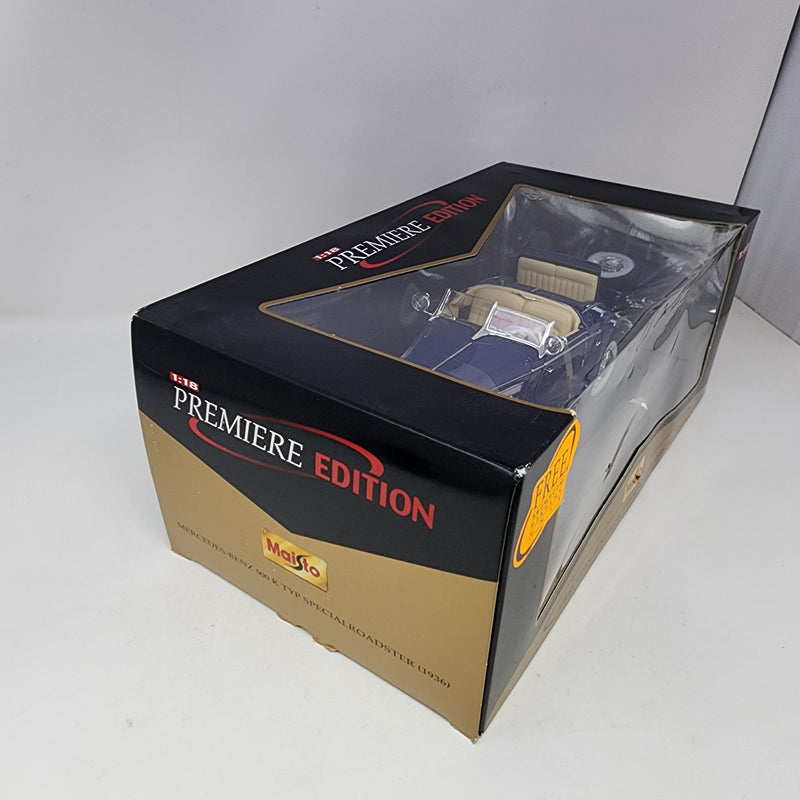 Mercedes-Benz 500 K TYP Special Roadster 1936 * Maisto Premiere Edition 1/18 Scale