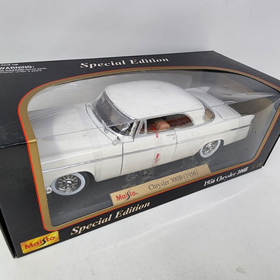 1956 Chrysler 300B * White * Maisto Premiere Edition 1/18 Scale