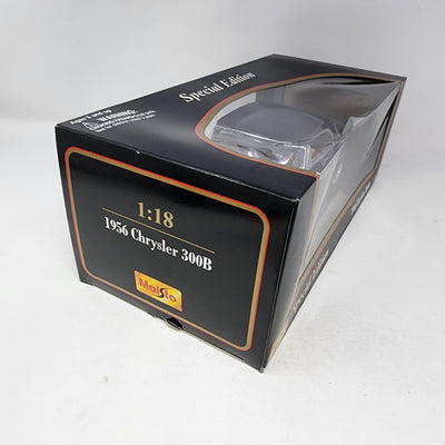 1956 Chrysler 300B * Black * Maisto Premiere Edition 1/18 Scale