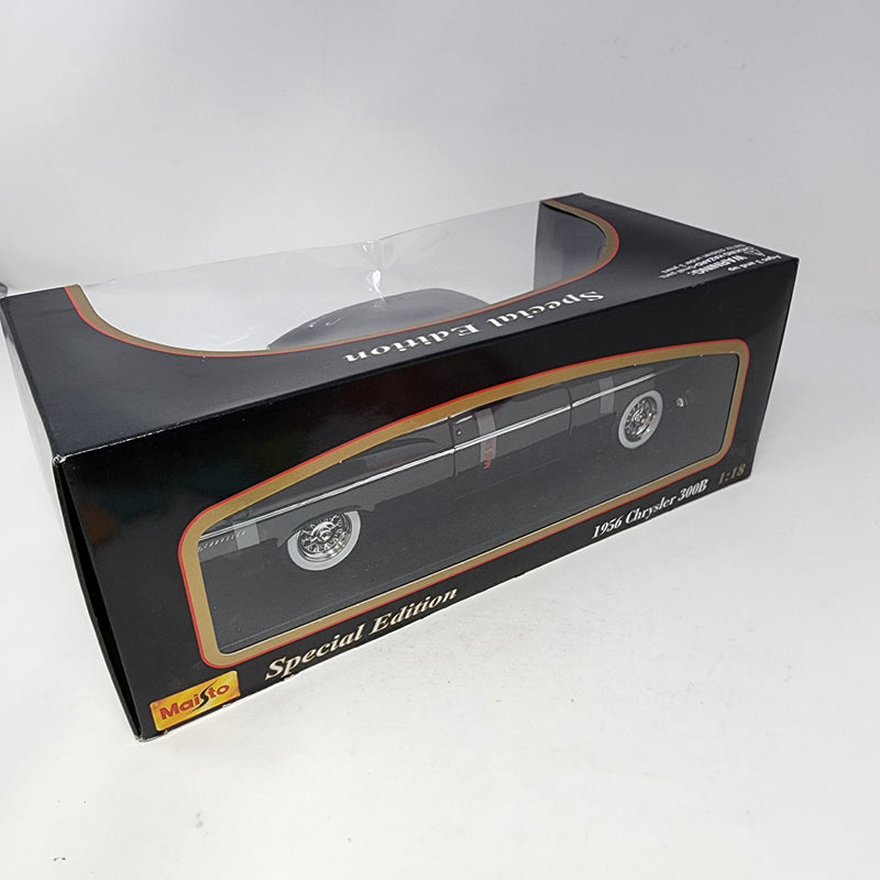 1956 Chrysler 300B * Black * Maisto Premiere Edition 1/18 Scale