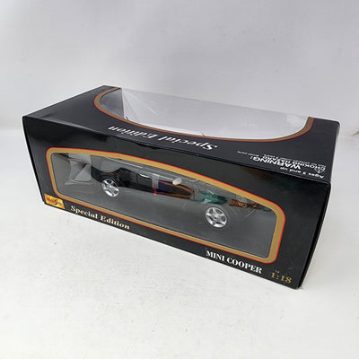 Mini Cooper * Black * Maisto Special Edition 1/18 Scale
