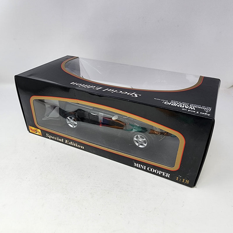 Mini Cooper * Black * Maisto Special Edition 1/18 Scale