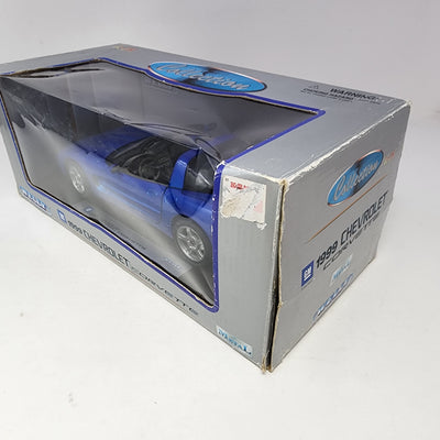 1999 Chevrolet Corvette * Blue * Welly Collectibles 1/18 Scale