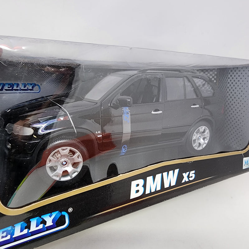 BMW X5 * Black * Welly Collectibles 1/18 Scale