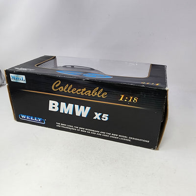 BMW X5 * Black * Welly Collectibles 1/18 Scale