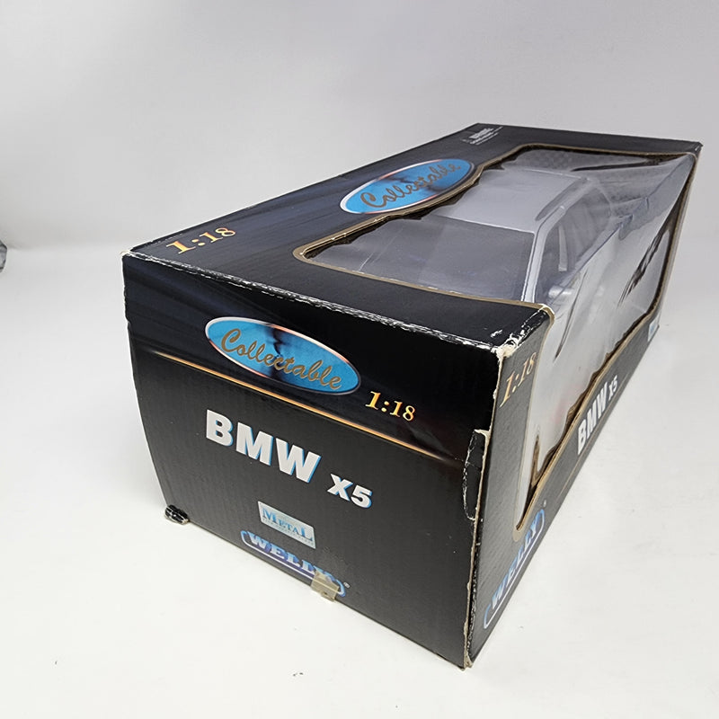 BMW X5 * Silver * Welly Collectibles 1/18 Scale