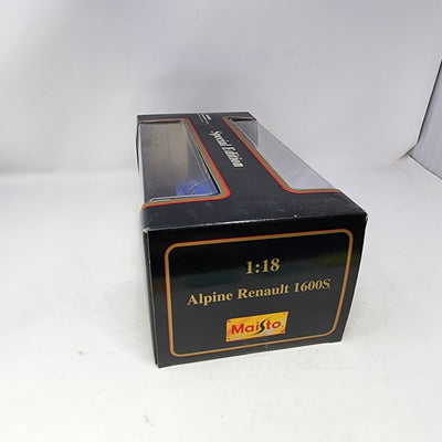 Alpine Renault 1600S * Blue * Maisto Special Edition 1/18 Scale