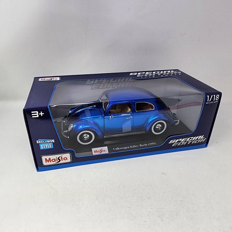 1955 Volkswagen Kafer Beetle * Maisto Special Edition 1/18 Scale