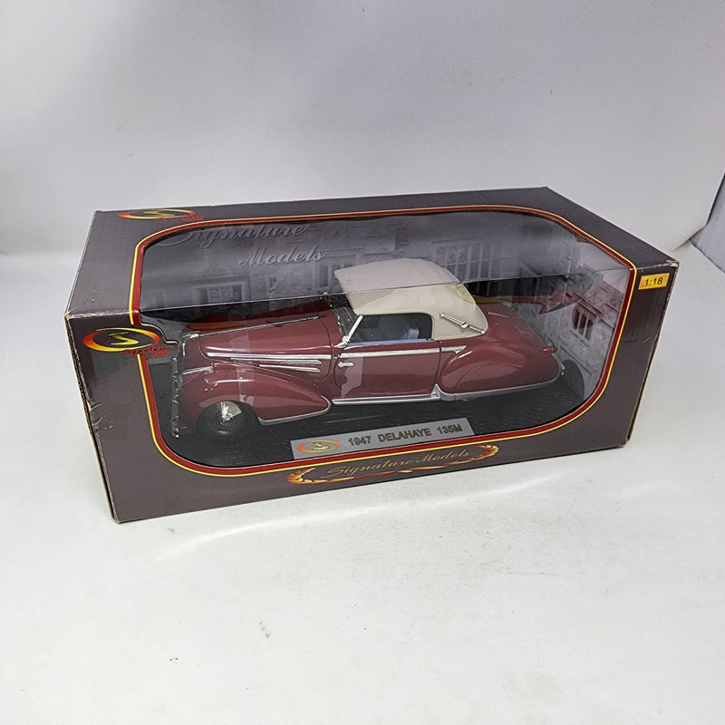 1947 Delahaye 135M * Signature Models 1/18 Scale