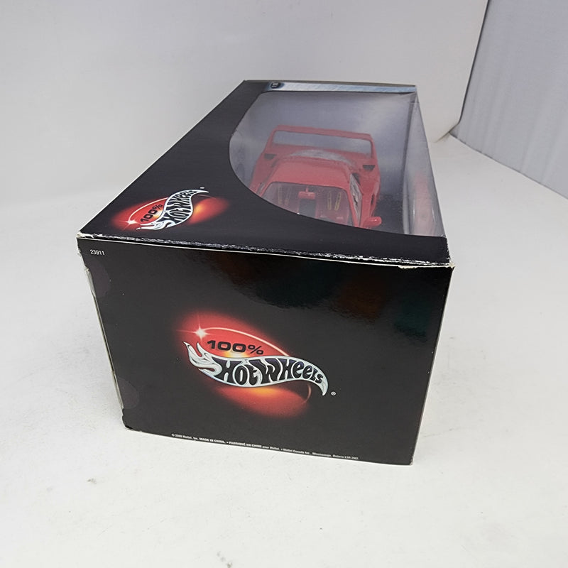 Ferrari F40 * 100% Hot Wheels 1/18 Scale