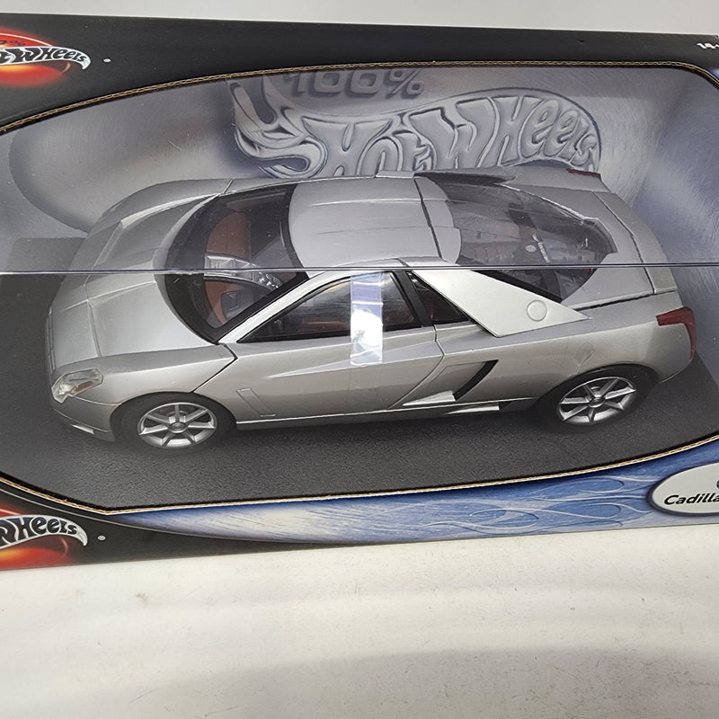 ミニカー Hot Wheels Cadillac Cien 1:18 Cadillac Cien * Silver * 100% Hot Wheels 1/18 Scale