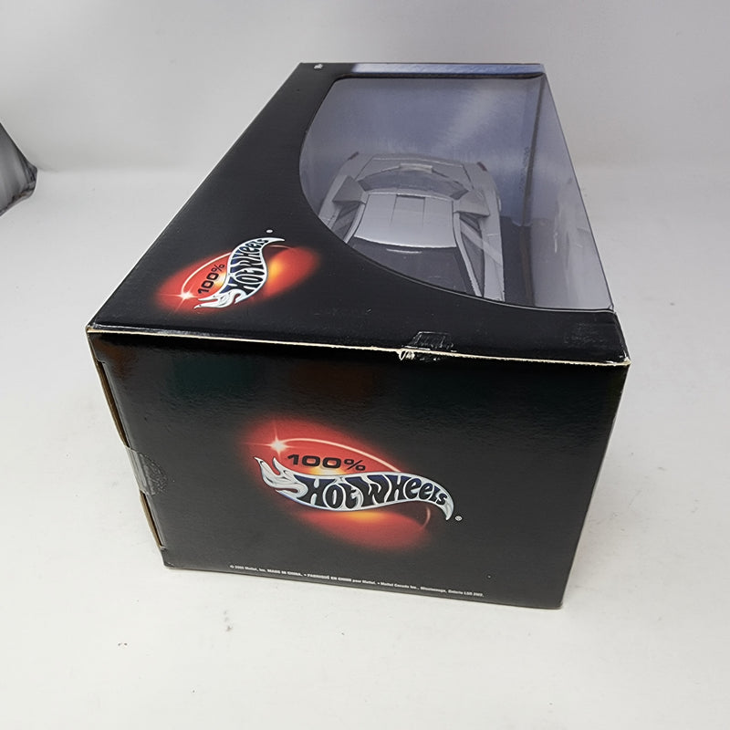 Cadillac Cien * Silver * 100% Hot Wheels 1/18 Scale