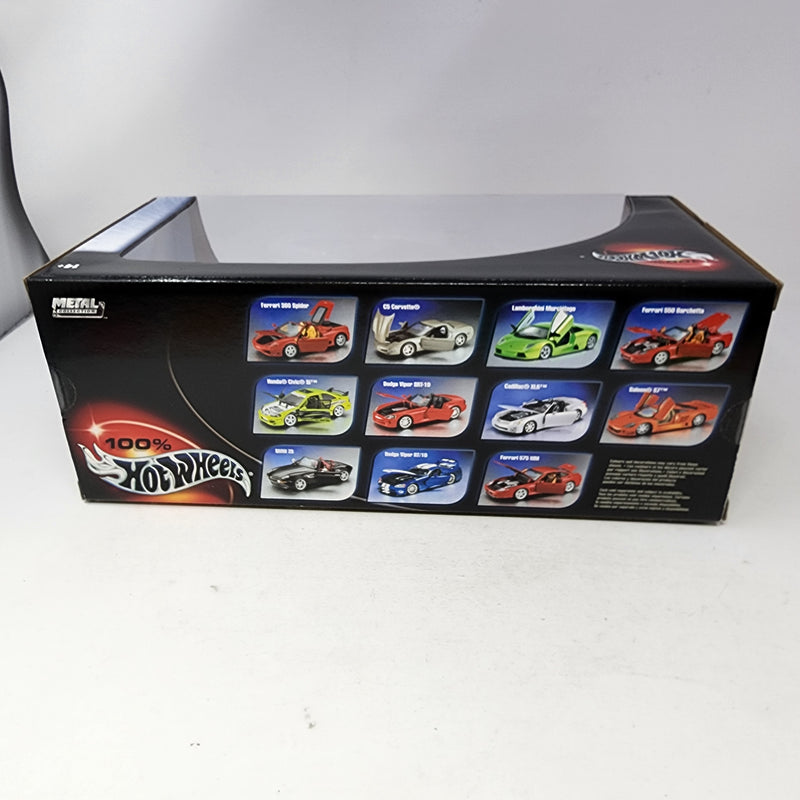 Cadillac Cien * Silver * 100% Hot Wheels 1/18 Scale
